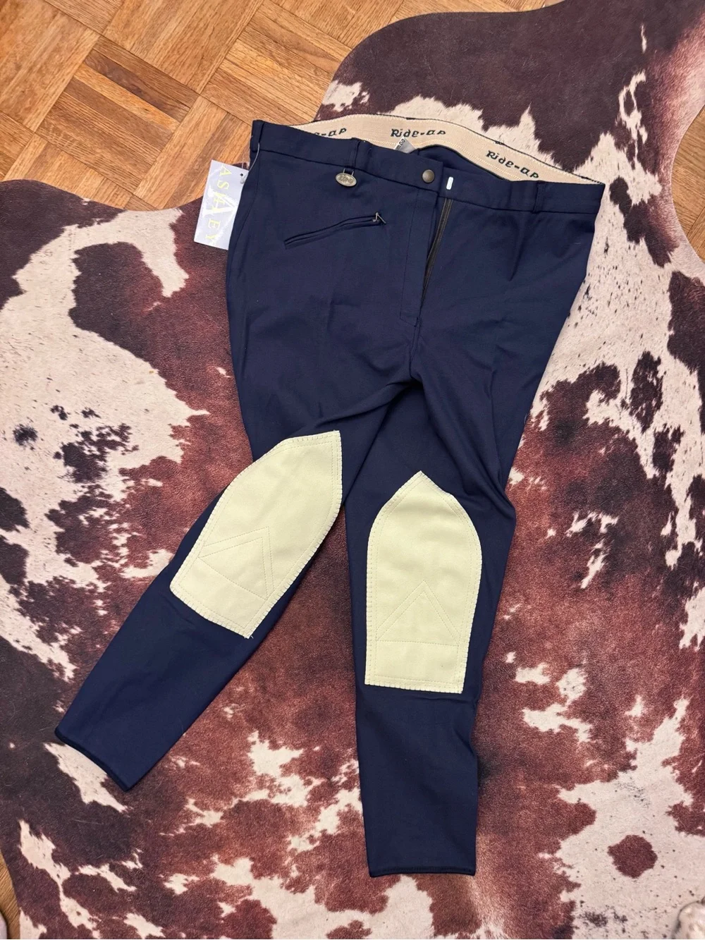 Ashley By 26 International Men's Navy Slim Performance Pants